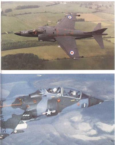 HSA (BAe) Harrier and Sea Harrier