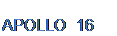 Подпись: APOLLO 16