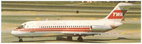 TWA&#39;s First Short-Haul Jet Fleets