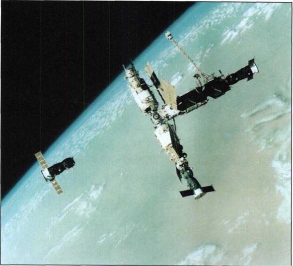 . The first Permanently Operating Mir Complex in Orbit