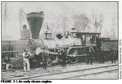 Подпись: FIGURE 3-1 An early steam engine. 