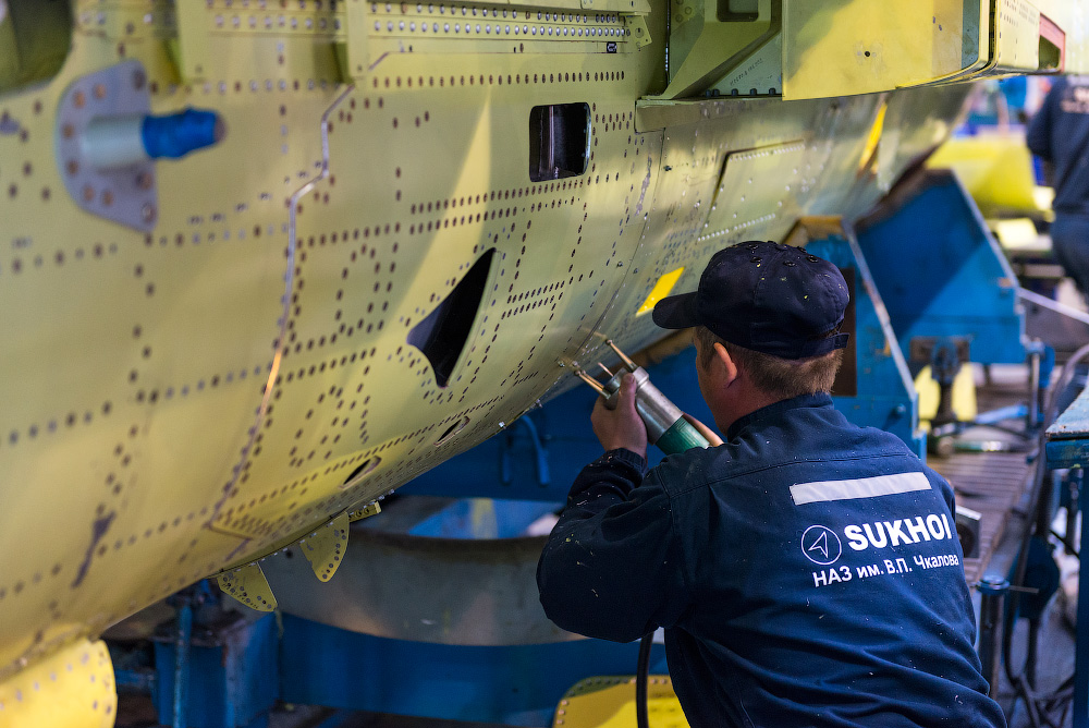 As collect a front bomber SU-34