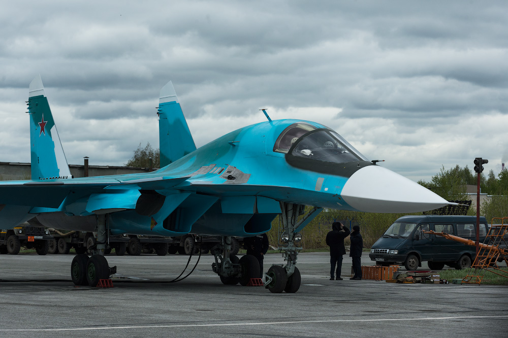 As collect a front bomber SU-34