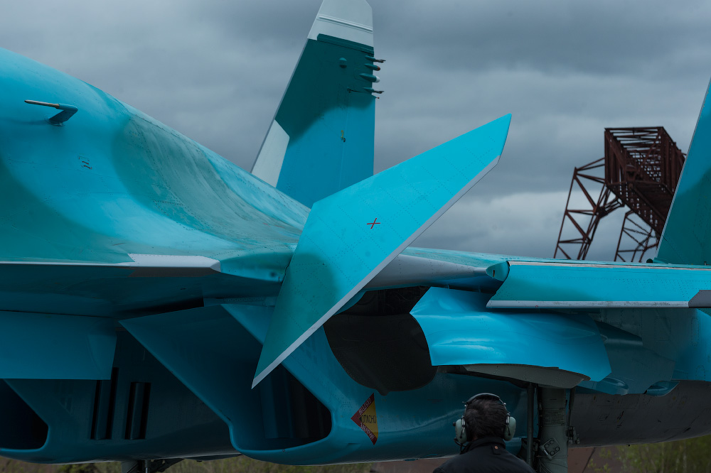 As collect a front bomber SU-34