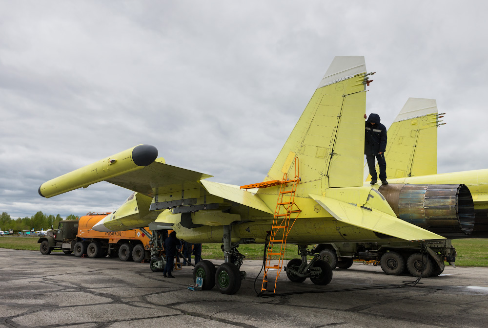 As collect a front bomber SU-34