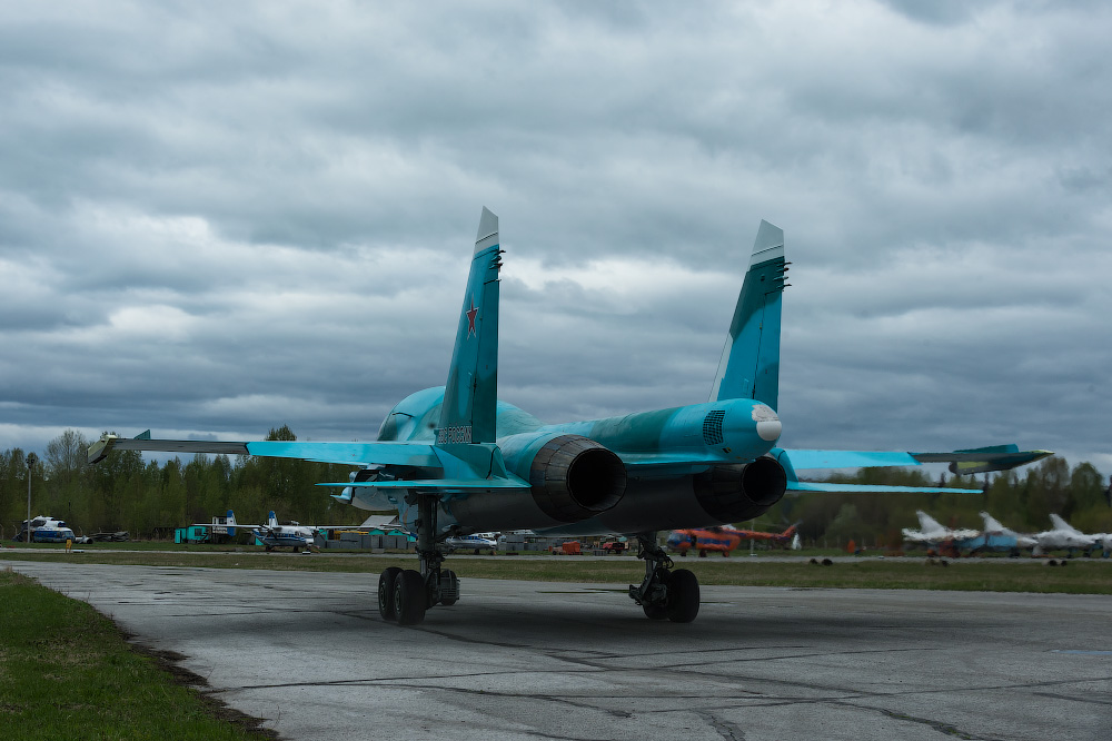 As collect a front bomber SU-34