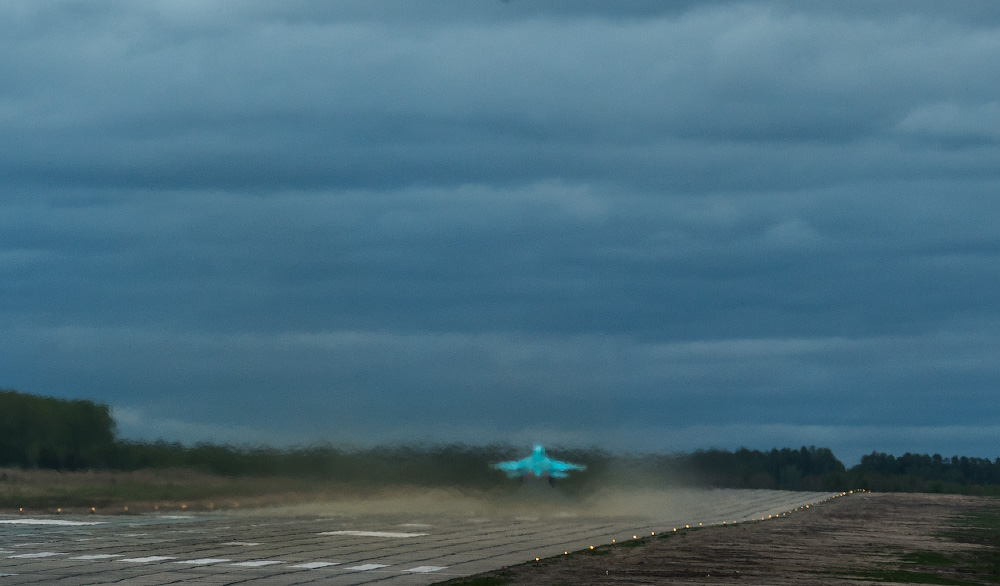 As collect a front bomber SU-34