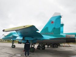 As collect a front bomber SU-34